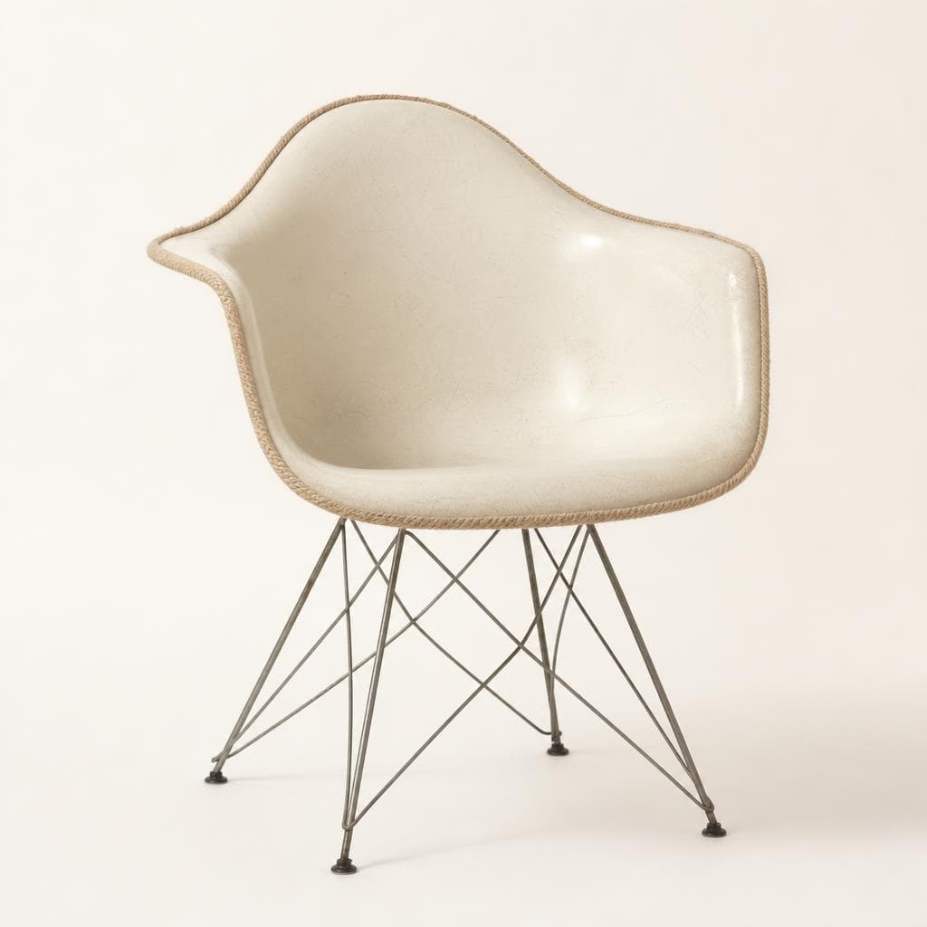 Herman Miller Eames shell chair, eiffel base