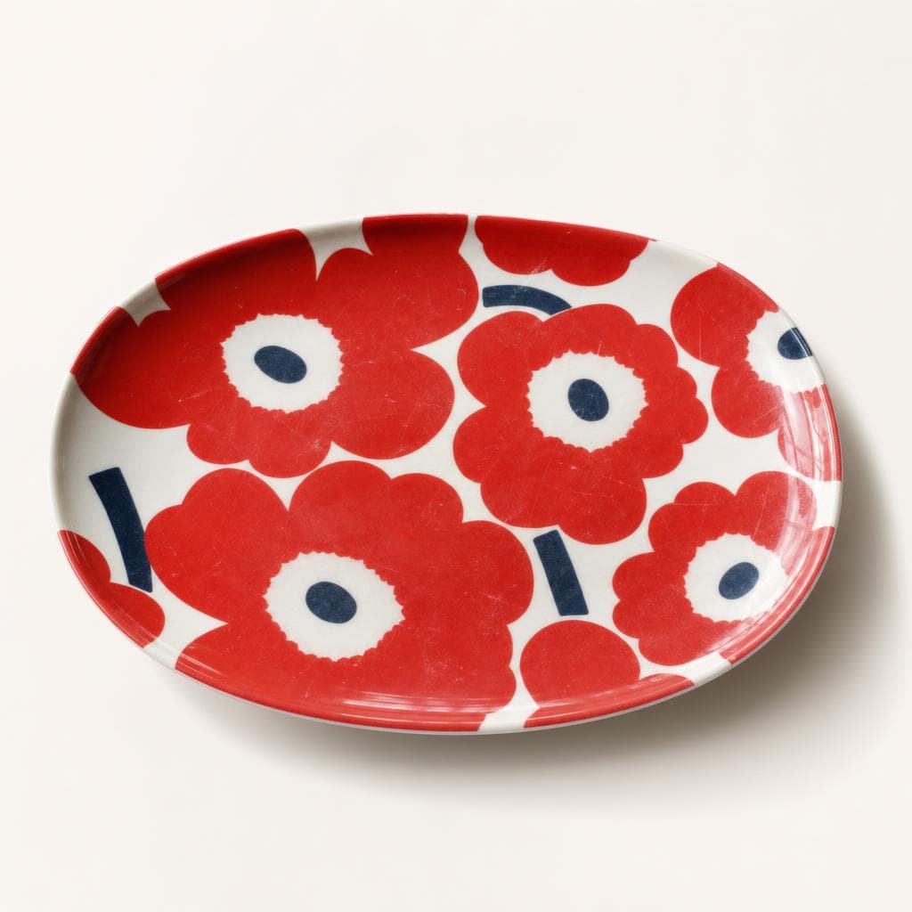 Marimekko Unikko serving platter