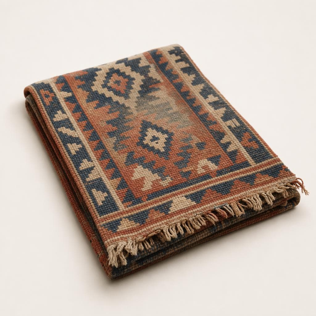 Vintage kilim rug runner